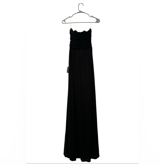 NEW Women’s Lulus Black Strapless Maxi Dress, size Medium - Picture 8 of 9